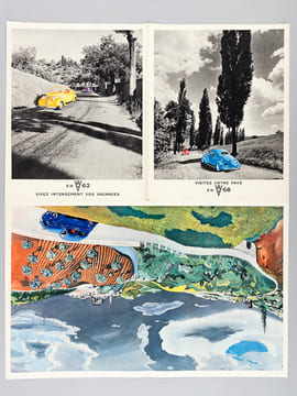 Visitez votre pays en B8 68 Matford [ Dépliant publicitaire 1937 ]. MATFORD