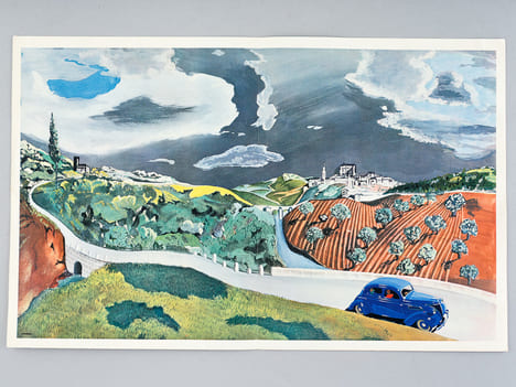 Visitez votre pays en B8 68 Matford [ Dépliant publicitaire 1937 ]. MATFORD
