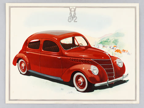 Visitez votre pays en B8 68 Matford [ Dépliant publicitaire 1937 ]. MATFORD