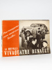 [ Lot de 3 brochure publicitaires Renault vers 1939 ] La Juvaquatre Renault. La voiture 4 places la plus économique et la plus agréable [ Avec : ] La ...