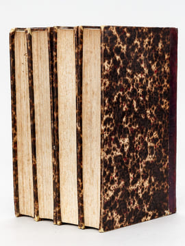 Histoire de Touraine, depuis la Conquête des Gaules par les Romains, jusqu'à l'année 1790 (4 Tomes - Complet) suivie du Dictionnaire biographique de ...