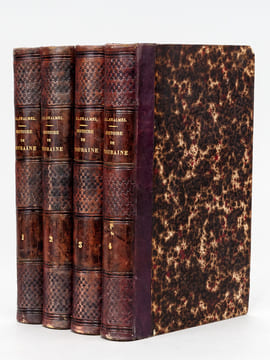 Histoire de Touraine, depuis la Conquête des Gaules par les Romains, jusqu'à l'année 1790 (4 Tomes - Complet) suivie du Dictionnaire biographique de ...