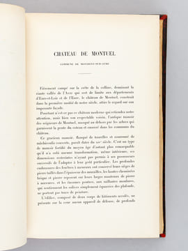 Châteaux en Eure-et-Loire (2 Tomes ) [ Edition originale ] Tome I : Château de Herces ; Château d'Oysonville ; Château de Bouglainval ; Château de ...