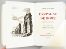Campagne de Rome.. CHATEAUBRIAND ; (JOSSO, Camille P.)