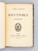 Rythmes oubliés [ Edition originale  - Exemplaire sur papier de hollande ]. BARBEY D'AUREVILLY, Jules