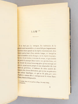 A Côté de la Grande Histoire (XIXe Siècle. Les Oeuvres et les Hommes). BARBEY D'AUREVILLY, Jules