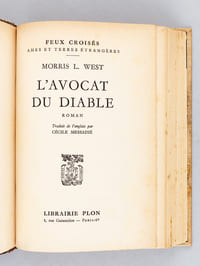 L'Avocat du Diable [ Reliure en peau de serpent ]