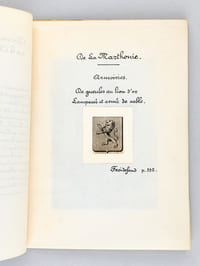 Documentation Historique sur le Château de Puyguilhem près Villars (Dordogne). De La Marthonie. Armoiries de gueules au lion d'or, Lampassé et armé de sable.