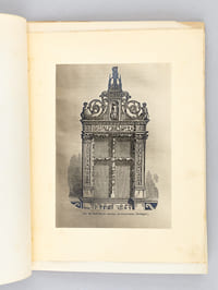 Documentation Historique sur le Château de Puyguilhem près Villars (Dordogne). De La Marthonie. Armoiries de gueules au lion d'or, Lampassé et armé de sable.