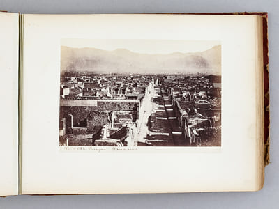 Album Pompei. Souvenir 1874 [ Avec 48 tirages albuminés ]