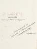 Splendeur de Paris [ Edition originale - Livre dédicacé par l'auteur, avec 20 héliogravures toutes signées par Laure Albin-Guillot]. ALBIN-GUILLOT, ...