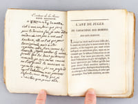 L'Art de Juger du Caractère des Hommes sur leur Ecriture.