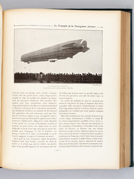 Le Triomphe de la Navigation Aérienne. Aéroplanes - Dirigeables - Sphériques. DE LA VAULX, Comte Henry