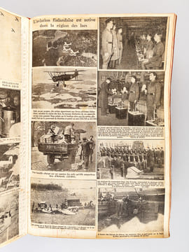 Recueil de coupures de presse d'époque : la Seconde Guerre Mondiale vue au jour le jour par un français à travers les journaux de l'époque ! . Anonyme ...