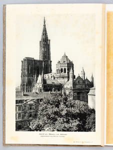 Strassburger Münster-Blatt. Organ des Strassburger Münster-Vereins ( Jahrgang I bis V : . 1903 -1908) [ Ensemble des 5 Premiers numéros ] N° 1 année 1903-1904 ; N° 2 : 1905 ; N° 3 : 1906 ; N° 4 : 1907 ; N° 5 : 1908