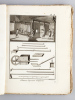 Ensemble des 46 planches originales relatives à la fabrication des Glaces (Verrerie), extraites du Recueil de Planches de l'Encyclopédie [ 46 planches ...