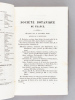 Bulletin de la Société Botanique de France. Tome Cinquième [ Année 1858 ]. Collectif ; BRONGNIART, Adolphe ; CASPARY ; CHATIN ; COSSON ; FOURNIER, ...