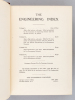 The Engineering Index. Vol. IV : Five Years. 1901-1905. HARRISON SUPLEE, Henry ; CUNTZ, J. H. ; BUXTON GOING, Charles