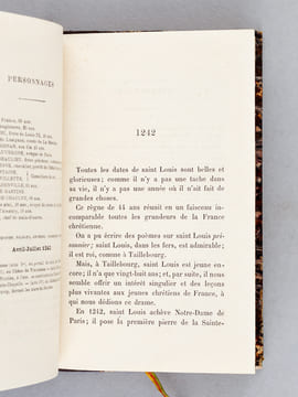Saint Louis - 1242 - Drame historique en 5 actes, en vers. DELAPORTE, P. V. S. J.