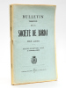 Bulletin de la Société de Borda Dax (Landes) Soixante-Dix-Septième Année (1953) (4 Trimestres en 4 volumes - Année 1953 Complète) [ Contient notamment ...
