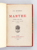 Marthe. Histoire d'une Fille.. HUYSMANS, Joris-Karl