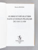 Guerre et Révolution dans le Roman français de 1919 à 1939. RIEUNEAU, Maurice