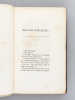 Madame Gervaisais [ Edition originale ]. GONCOURT, Edmond et Jules