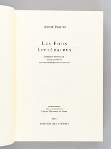 Les Fous Littéraires