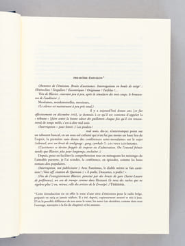 Les Fous Littéraires. BLAVIER, André