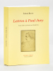 Lettres &agrave; Paul Jury. BLOY, L&eacute;on