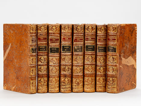 Mémoires et Plaidoyers de M. Linguet, Avocat à Paris (7 Tomes - Complet) [ Avec : ] Mémoires pour Linguet [ Edition originale ]. LINGUET, M.