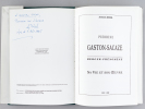 Pierrine Gaston-Sacaze, Berger-Phénomène 1797-1893. Sa Vie et son Oeuvre [ Livre dédicacé par l'auteur ] [ Avec : ] Pierrine Gaston-Sacaze. Additif ...