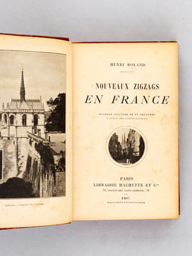 Nouveaux Zigzags en France [ Edition originale ]. BOLAND, Henri