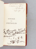 Almanach des Spectacles continuant l'ancien Almanach des Spectacles (1752 à 1815). Année 1893 [ Livre dédicacé par l'auteur ]. SOUBIES, Albert