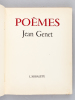 Poèmes [ Edition originale ]. GENET, Jean