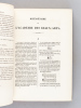 Dictionnaire de l'Académie des Beaux-Arts. Tome Premier [ A - Amateur ]. Collectif ; [ Institut Impérial de France ]