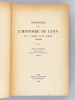 Recherches sur l'Histoire de Lyon du Vme siècle au IXe siècle (450-800) [ Edition originale ]. COVILLE, Alfred