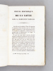 Précis historique de la Gaule sous la Domination Romaine [ Edition originale ]. BERLIER, Théophile