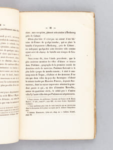 L'Alsace Romaine. Etudes archéologiques avec deux cartes [ Edition originale ]