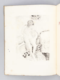 Eloge de Pierre Bonnard par Léon Werth. Orné de dix lithographies [ Edition originale - Manque un hors texte]