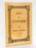 Livro do Centenario da Camara dos Deputados (1826-1926) [ Brasil - Brazil - Brésil ]. Collectif ; AAVV ; CHUAHY, Deputado Eduardo