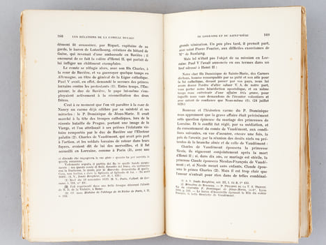Les Relations de la Famille ducale de Lorraine et du Saint-Siège dans les trois derniers siècles de l'Indépendance.. BONNARD, Mgr Fourier