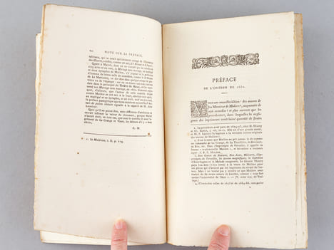 Théâtre de Molière (8 Tomes - Complet) [ Exemplaire sur papier de hollande ] Théâtre complet de J.-B. Poquelin de Molière. MOLIERE ; [ POQUELIN, ...