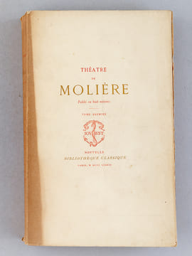 Théâtre de Molière (8 Tomes - Complet) [ Exemplaire sur papier de hollande ] Théâtre complet de J.-B. Poquelin de Molière. MOLIERE ; [ POQUELIN, ...