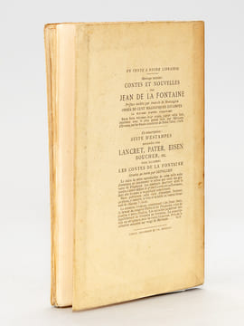 Les Bienfaits du Sommeil ou Les Quatre Rêves accomplis. Poème en quatre chants orné de gravures de Moreau le Jeune [ exemplaire numéroté sur Japon ]. ...