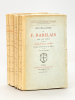 Les Cinq Livres de F. Rabelais publiés avec des variantes et un glossaire par P. Chéron (4 Tomes - Complet). RABELAIS, François