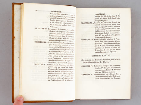 De la Défense des Places Fortes, Ouvrage composé par ordre de Sa Majesté Impériale et Royale, Pour l'Instruction des Elèves du Corps du Génie. CARNOT, ...