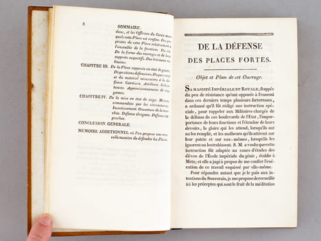 De la Défense des Places Fortes, Ouvrage composé par ordre de Sa Majesté Impériale et Royale, Pour l'Instruction des Elèves du Corps du Génie. CARNOT, ...