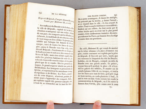 De la Défense des Places Fortes, Ouvrage composé par ordre de Sa Majesté Impériale et Royale, Pour l'Instruction des Elèves du Corps du Génie. CARNOT, ...