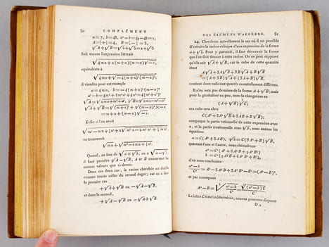 Elémens d'Algèbre, à l'usage de l'Ecole Centrale des Quatre-Nations [ Avec : ] Complément des élémens d'Algèbre à l'usage de l'Ecole Centrale des ...